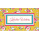 Tea Rose Luggage Tags Image 3 of 3